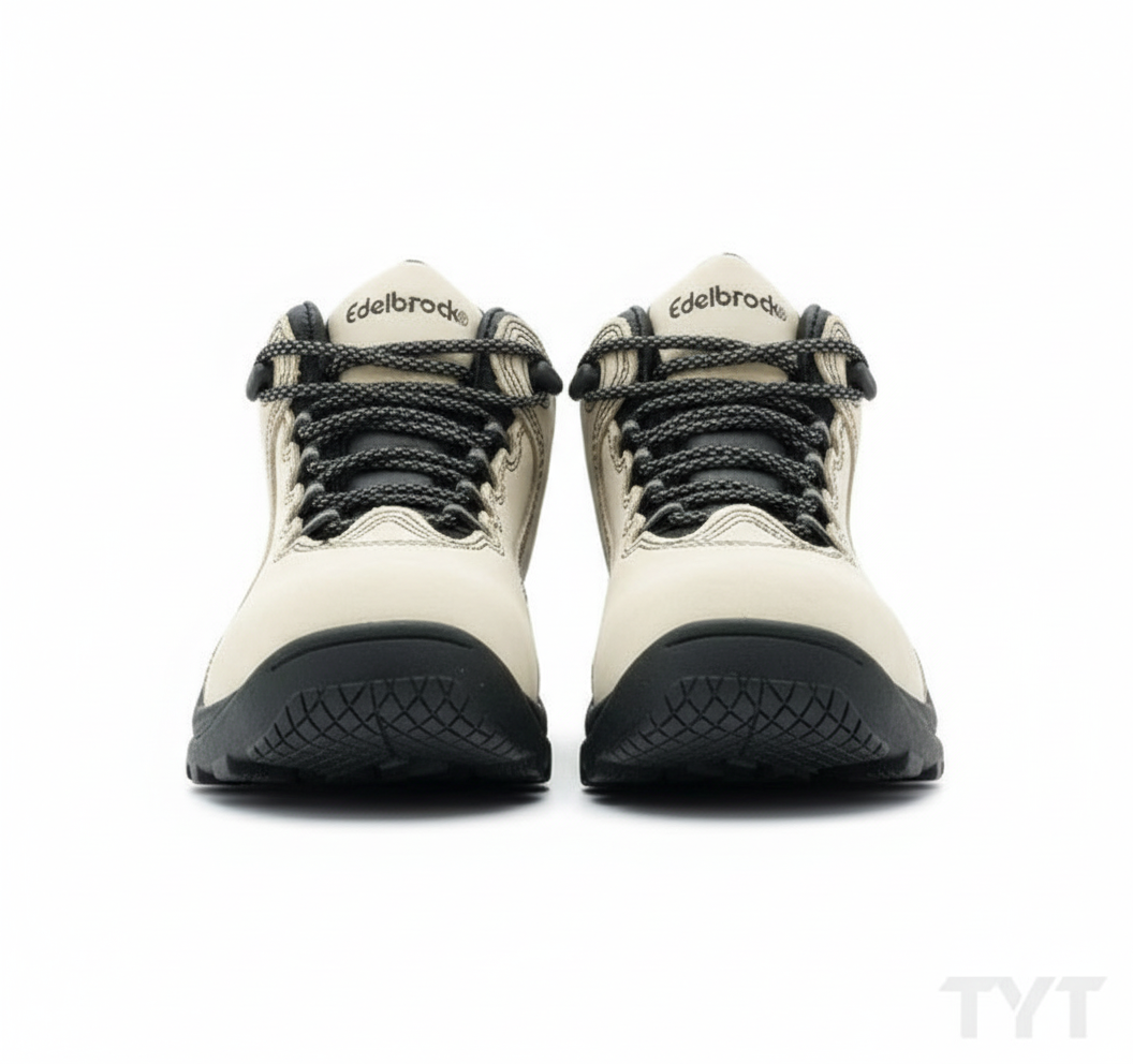 Botín Edelbrock ED 103 - Vista frontal con marca TYT