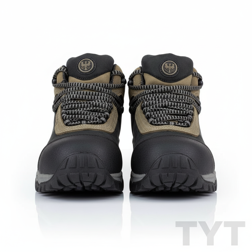 Botín Edelbrock ED 201 - Vista frontal con marca TYT