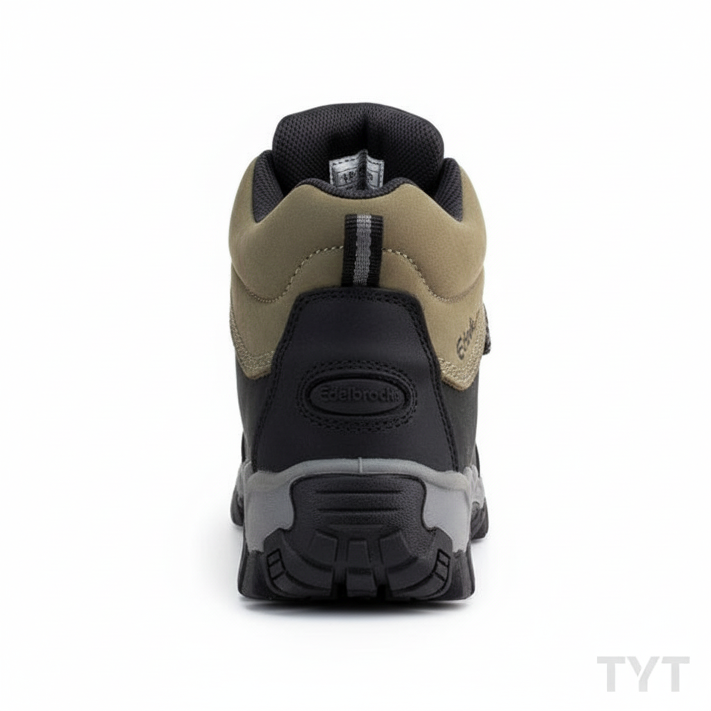 Botín Edelbrock ED 201 - Vista posterior con marca TYT