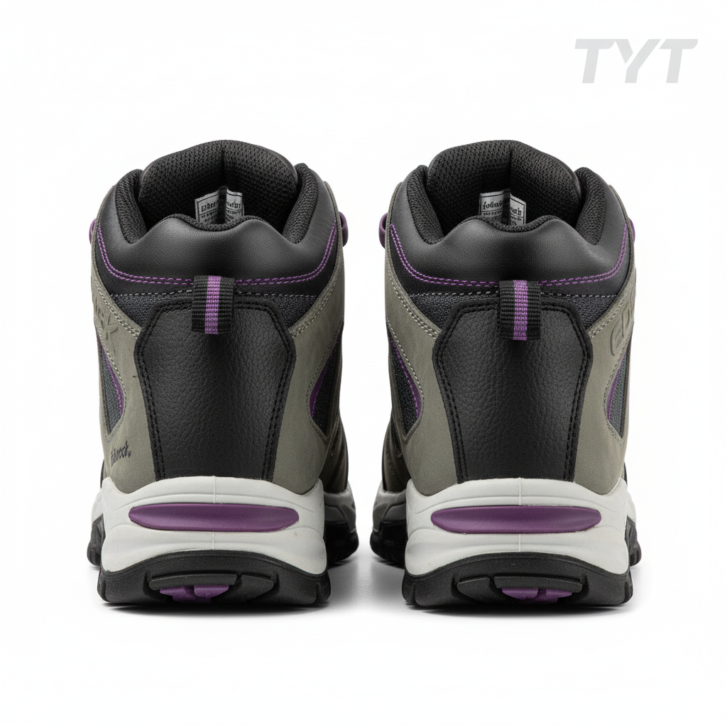 Botín Edelbrock mujer - Vista posterior con marca TYT