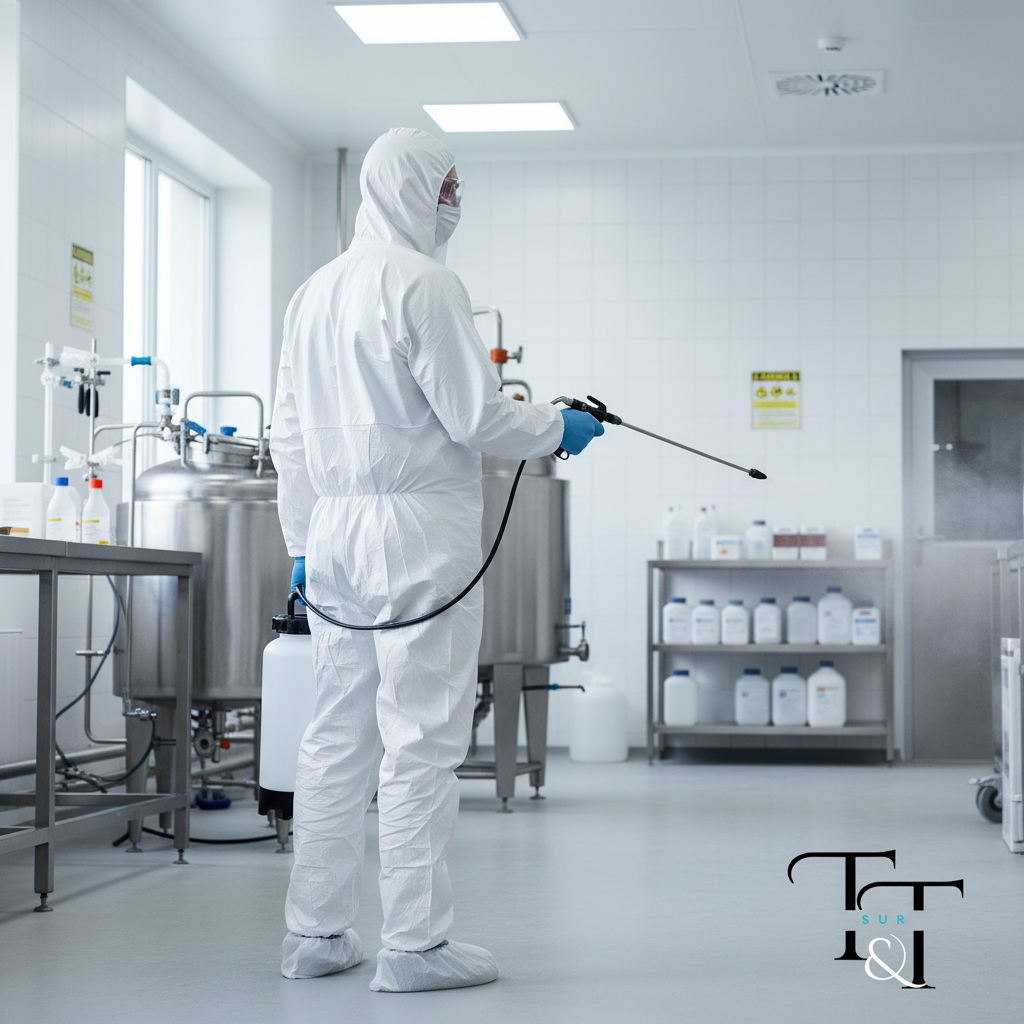 Buzo Desechable Blackbull Pro - En Uso