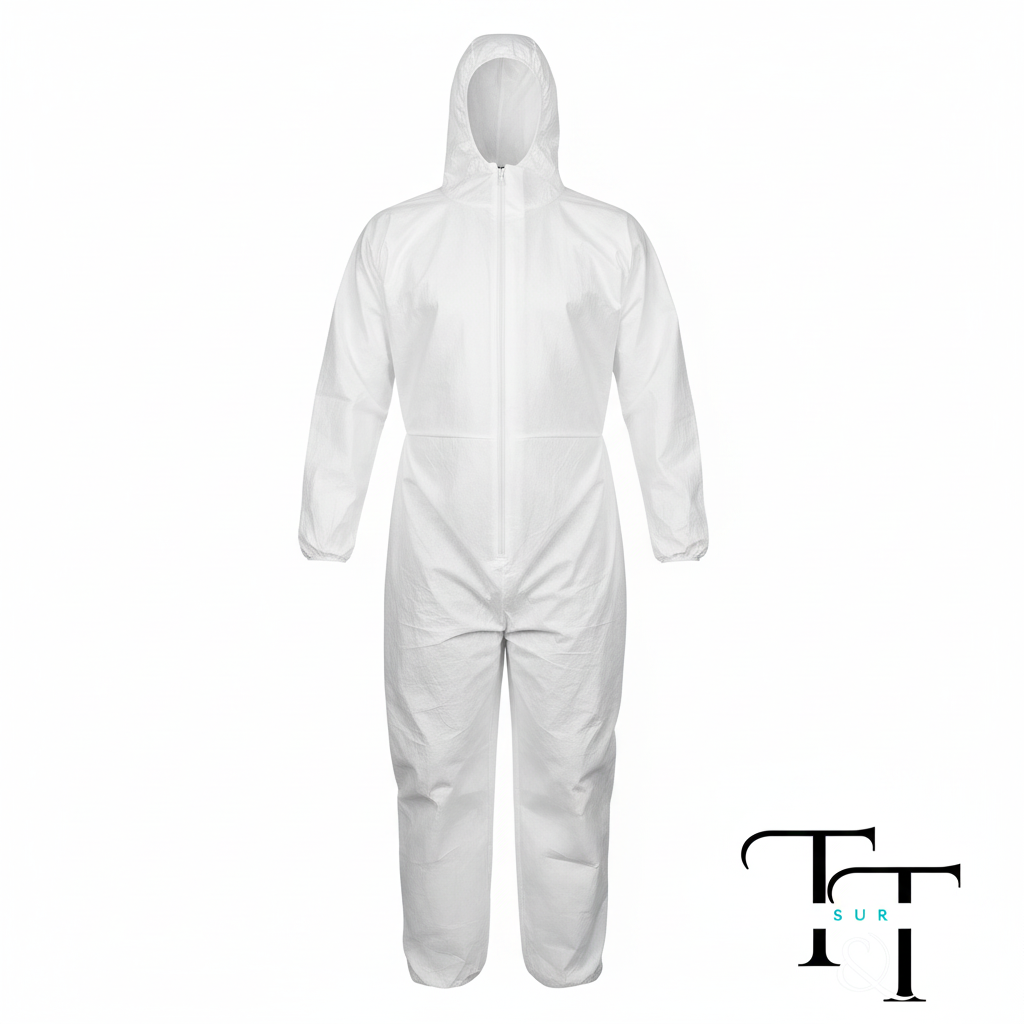 Buzo Desechable Blackbull Pro - Vista Frontal