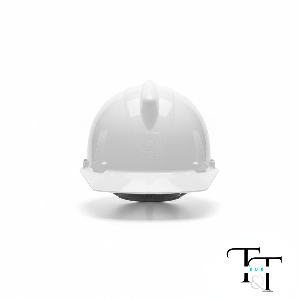 Casco MSA Topgard - Vista Frontal