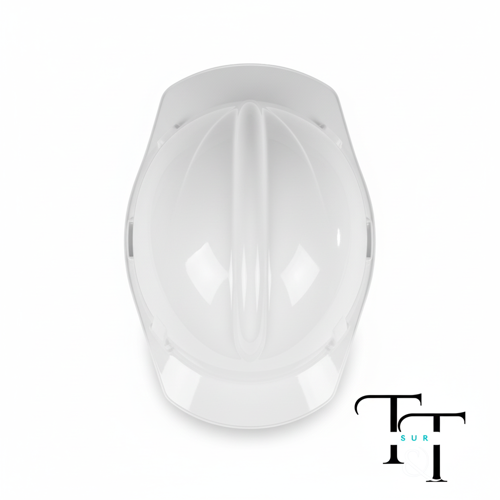 Casco MSA Topgard - Vista Superior