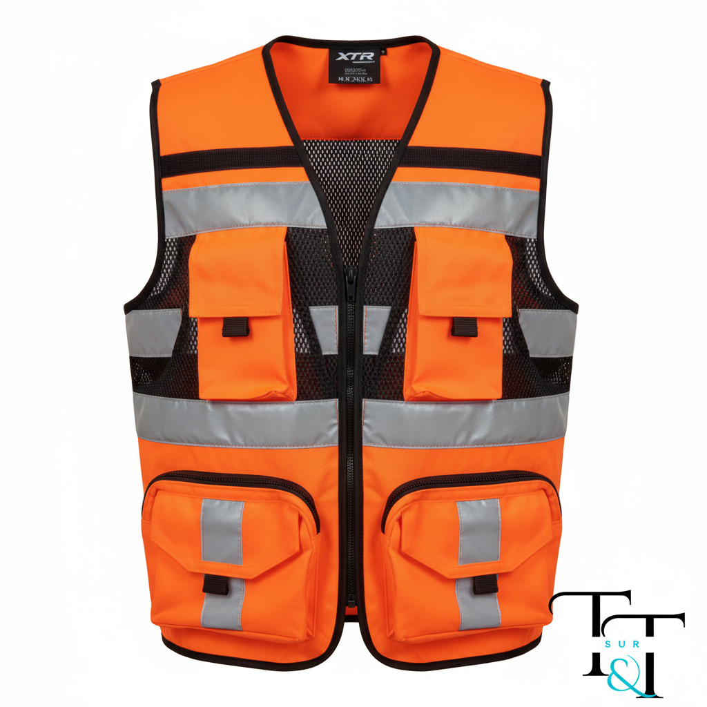 Chaleco Geólogo Minero - Vista Frontal