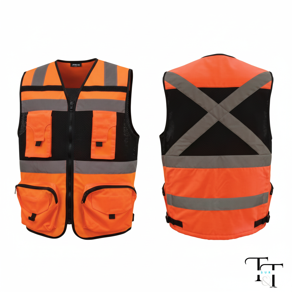 Chaleco Geólogo Minero - Vistas Completas