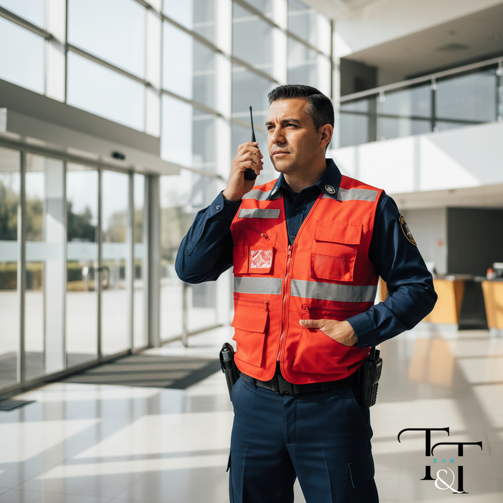 Guardia de seguridad chileno