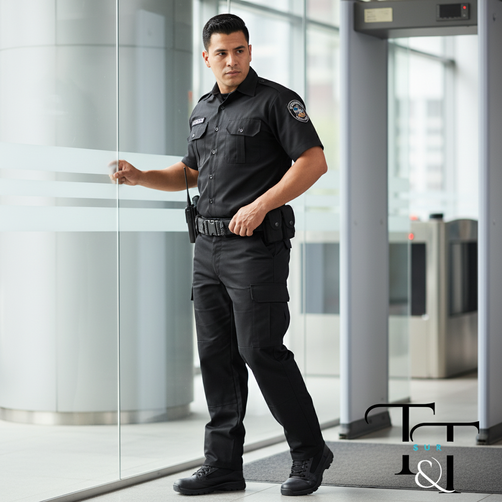 Guardia de seguridad chileno