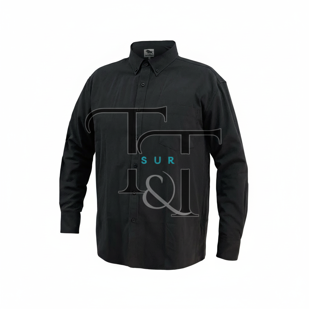 Vista lateral de la camisa