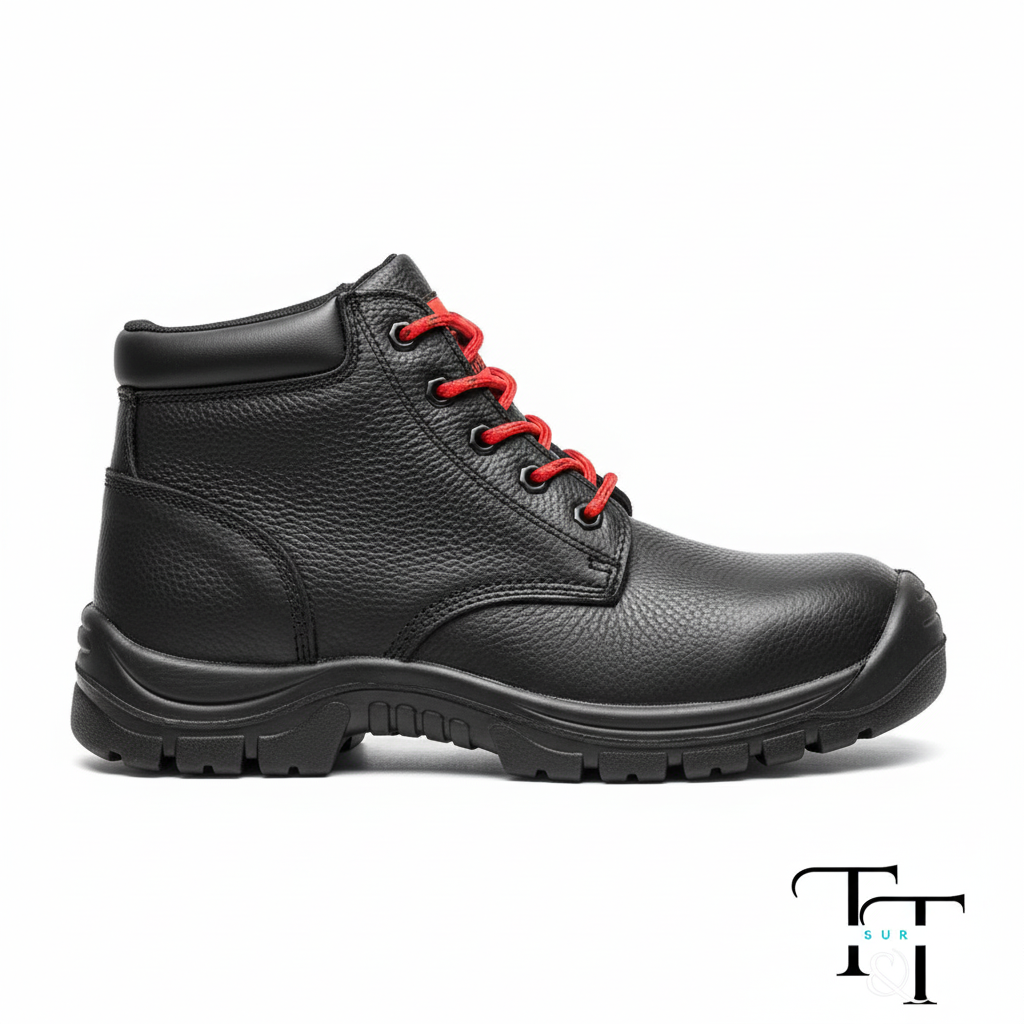 Vista lateral de las botas Black Bull Basic