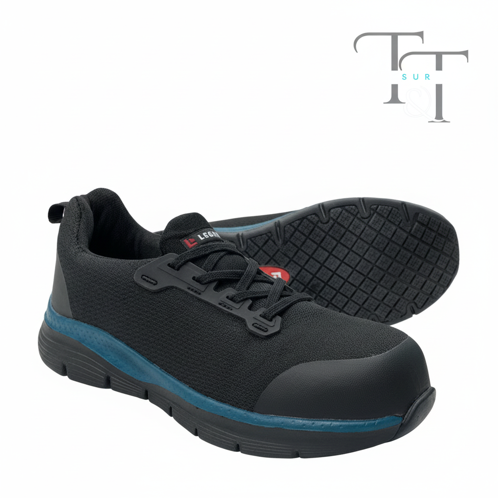 Vista lateral de los zapatos LG-45