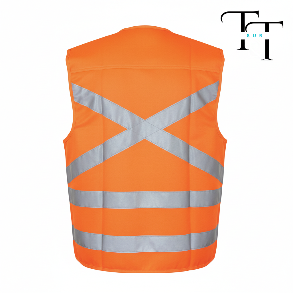 Vista posterior con patrón X